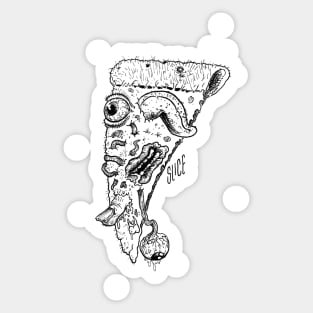 Man-Pizza Sticker